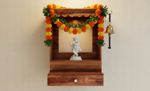 sheesham wooden temple mandir