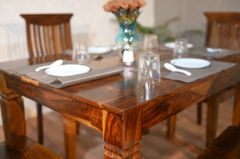 DAISY PREMIUM DINING SET 4 SEATER