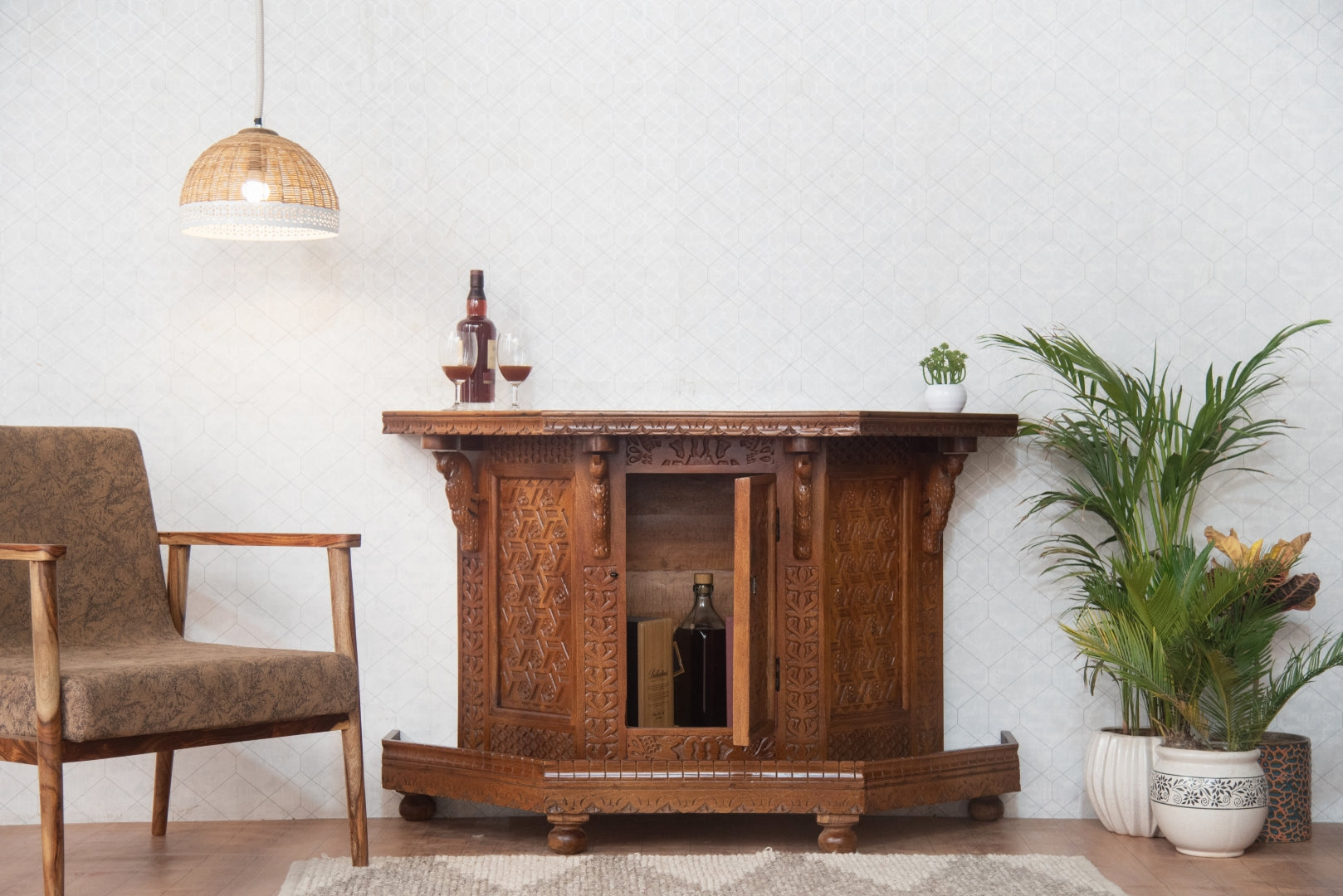 LUNA PREMIUM MANGO WOOD BAR furnishilp